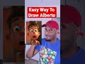 How To Draw Alberto From Luca Shorts Pixarluca Art Draw