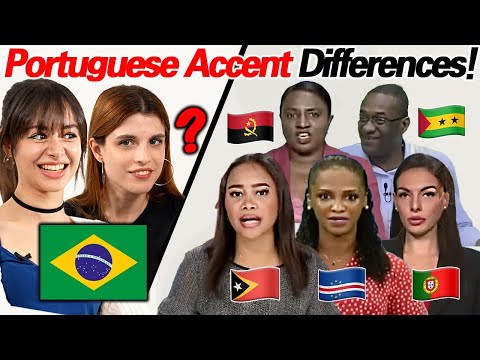 Two Brazilian React to Portuguese From All over the worlds! ㅣCan They Understand Them?
