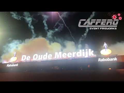 124. Caffero - Onthulling FC Emmen / Rabobank d.m.v. short-distance vuurwerk
