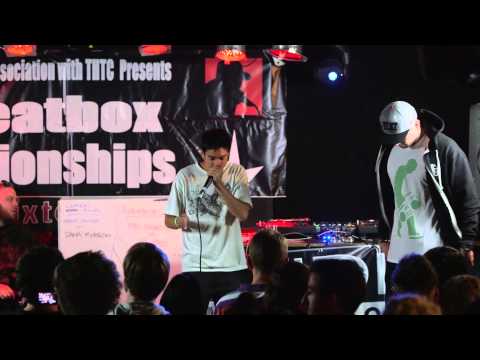 1/2 Finals - Minamus vs Ballzee - 2013 UK Beatbox Championships