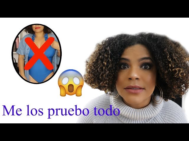 Vídeo relacionado con JFAN Traje de Baño de Mujer Cinturón Dorado Acolchado Bra Tops de Bikini Conjunto de Bikini de Color Liso Push Up Swimwear Dos Piezas Trajes de Baño Divididos(Negro,L)