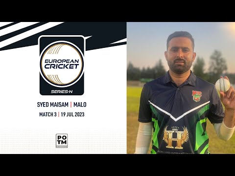 POTM: S.Maisam - MAL vs LCA | Highlights | ECSN Portugal | 19 July 2023 | ECSN23.065