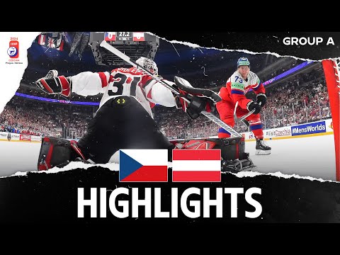 Highlights | Czechia vs. Austria | 2024 #MensWorlds