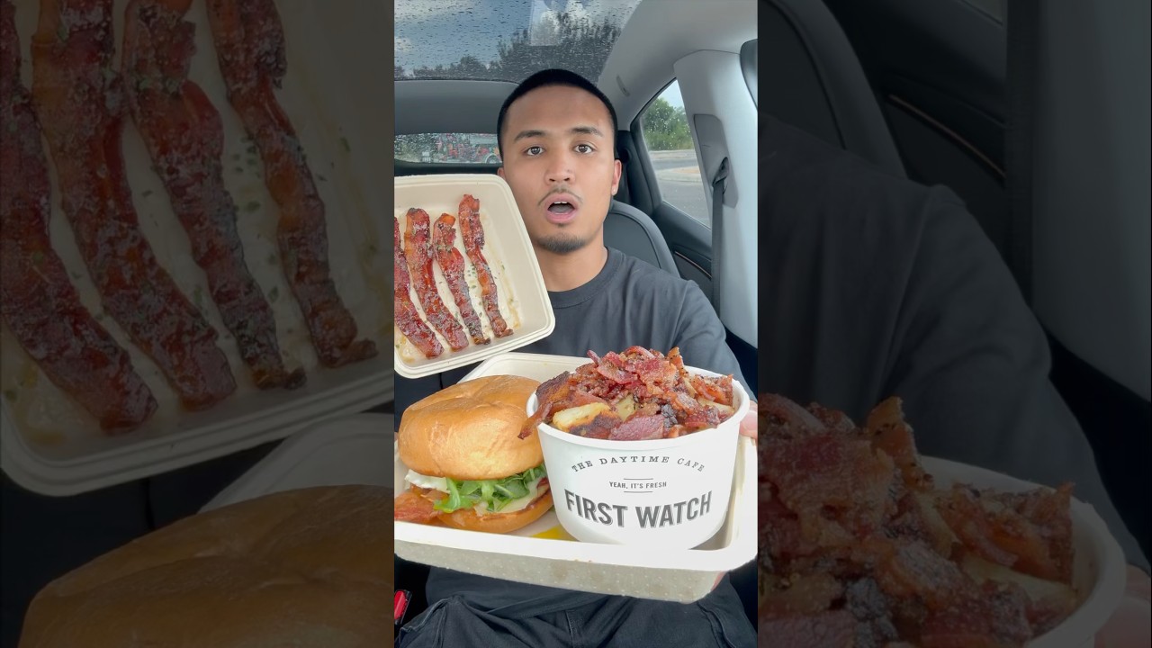 First time trying ​⁠@firstwatch7748 and the Elevated Egg Sandwich🥓🍳#firstwatchpartner