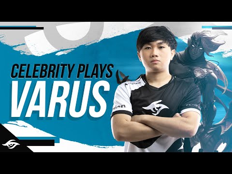 Celebrity PLAYS VARUS with a Crazy Comeback  | League of Legends