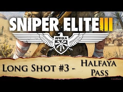Sniper 3 Elite long shot location #3 - Halfaya Pass