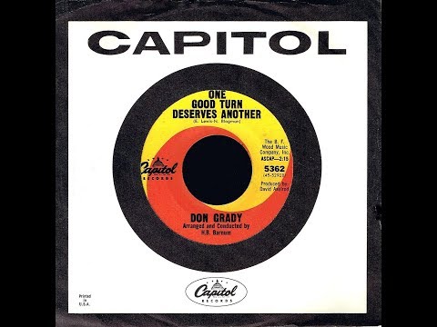 Don Grady - ONE GOOD TURN DESERVES ANOTHER  (1965)