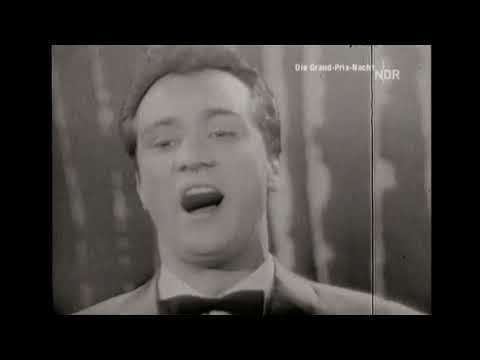 1957 Italy: Nunzio Gallo - Corde della mia chitarra (6th at Eurovision Song Contest in Frankfurt)