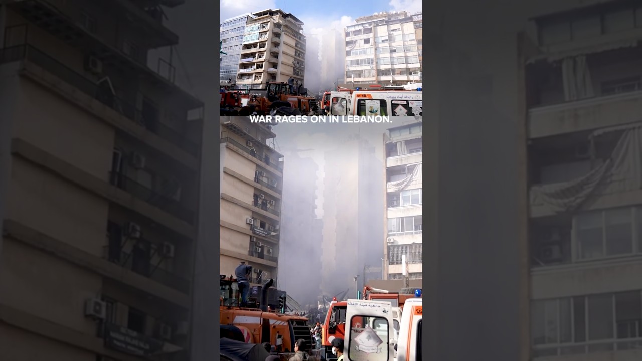 Israeli airstrike hit here in Lebanon.