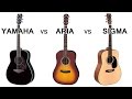 Тимур Ведерников. Сравнительный обзор акустических гитар YAMAHA, ARIA, SIGMA