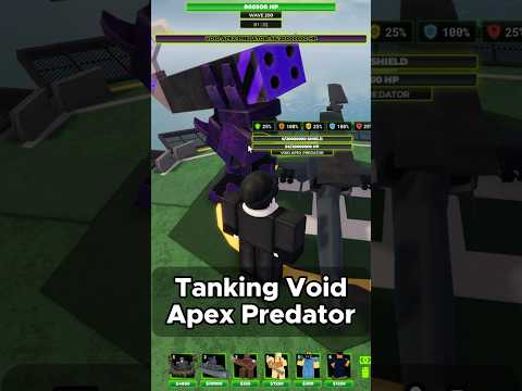 TDX Tanking Void Apex Predator - Tower Defense X Roblox