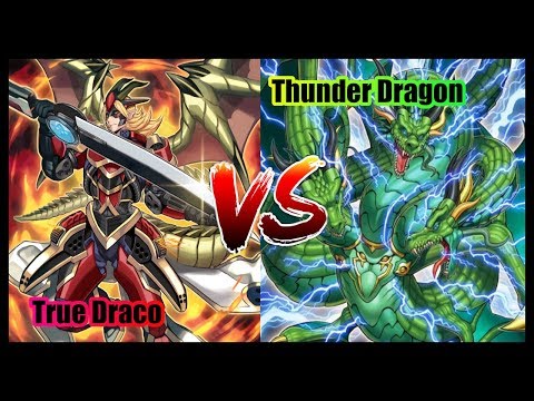 True Draco vs Thunder Dragon CRG Tournament Semi Final October 2019 (YGO PRO)