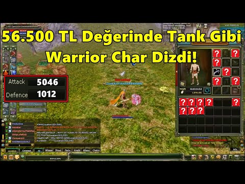 ImQua - Sirius'ta Sıfırdan | 56.500 TL Değerinde Tank Gibi Warrior Char Dizdi! | Knight Online