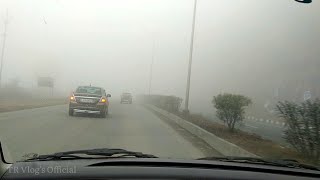 FOG Car Drive 🤕🥶 Foggy Weather🌦️Drive  