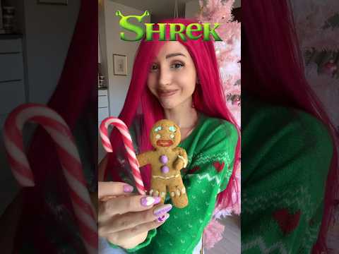 Robię CIASTKA ze Shreka!💚 #pierniczki #piernik #świętabożegonarodzenia #ciasteczka #shrek #ciastek