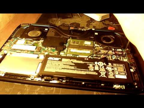 Adding a 1tb SSD to the Acer Predator Helios 300.