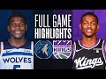 TIMBERWOLVES at KINGS | FULL GAME HIGHLIGHTS | December 23, 2023