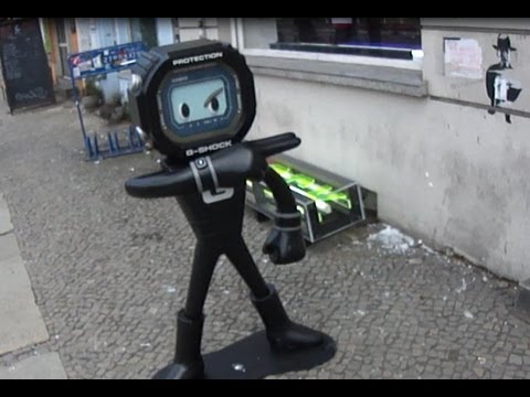 G Shock Tough Test in Berlin G Shock pop up store