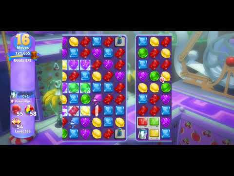 Willy Wonka's World of Candy Level 599 Complete - No Hacks (Android/IOS)