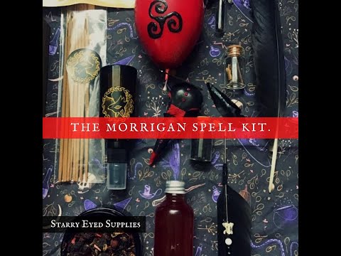 Calling out to the Celtic Goddess Morrigan - A complete Spell kit for beginners