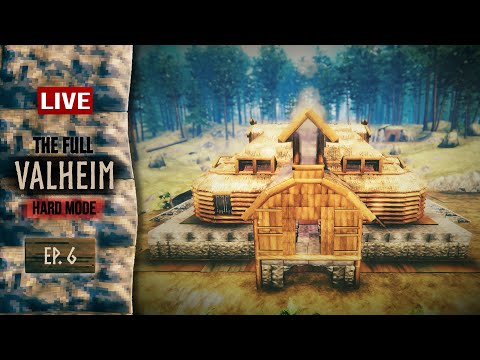 Ep. 6 - Dream House New And Improved   - Valheim Full Playthrough Hard Mode
