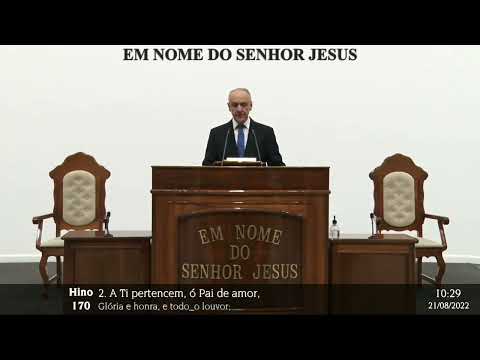 CCB HINO 170 PAI ETERNAL, ENVIA DOS CÉUS...