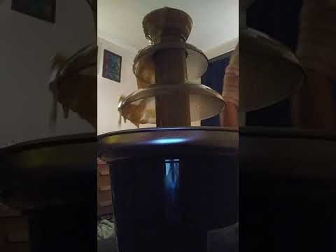 tested cheese in chocolate fountain fail