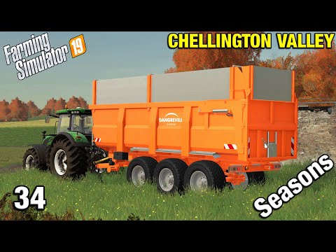 NEW MUCK TRAILER Chellington Valley Timelapse - FS19 Ep 34