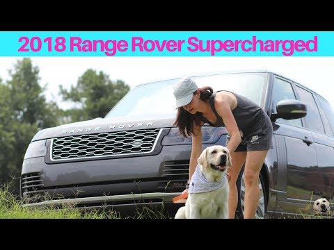 2018 Range Rover Supercharged: Andie the Lab Review! #RangeRover #AndietheLab #Dogs Video