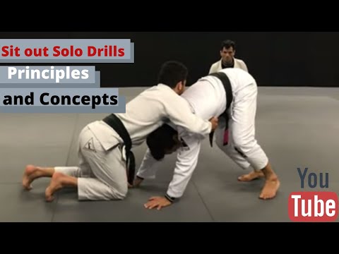 Sit out Solo Drills: Principles and Concepts| Cobrinha BJJ