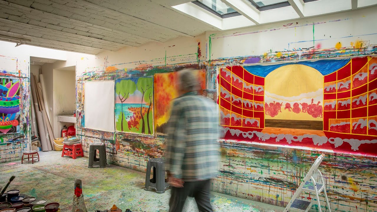 In the studio with Hervé Di Rosa | Centre Pompidou