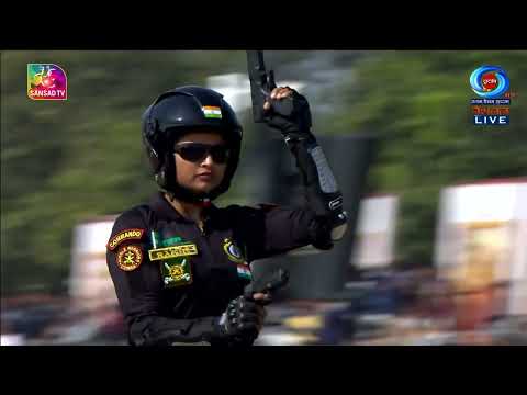 CRPF and SSB motorcycle daredevils showcase skill on Kartvaya Path | 26 January, 2026