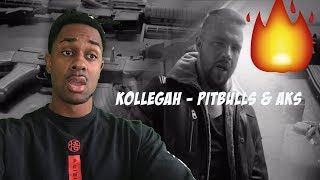 KOLLEGAH - Pitbulls &amp; AKs (prod. von Reaf) (Official HD Video) reaction