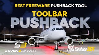 TOOLBAR PUSHBACK Best Freeware Pushback Tool for MSFS 2024 #msfs #msfs2024 #microsoftflightsimulator
