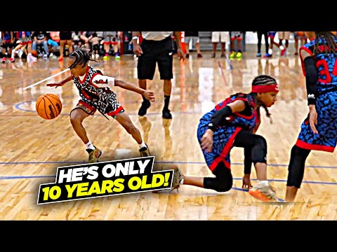 10 Year Old Has INSANE HANDLES!! Zander Pughsley Has That DAWG In HIM!