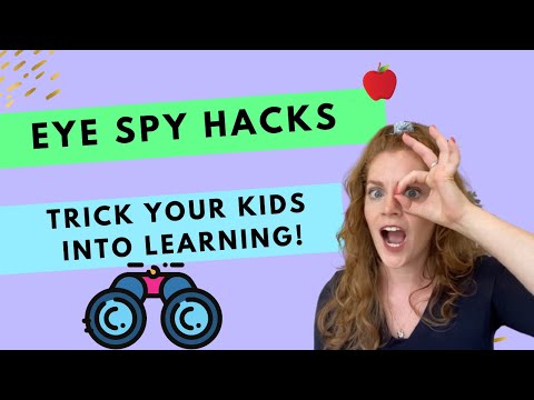 Eye Spy Hacks - trick your kids into learning! thumbnail