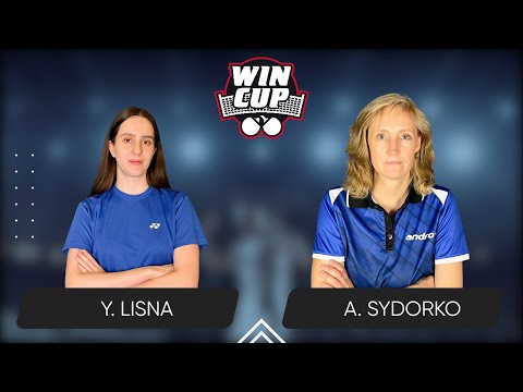 08:00 Yaroslava Lisna - Anzhela Sydorko 24.08.2025 WINCUP Women Professional. TABLE 1