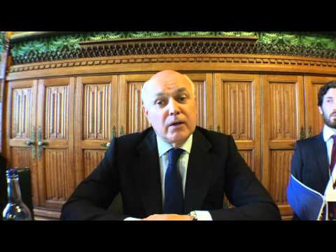 Rt Hon Iain Duncan Smith MP - Master Class: Political Leadership