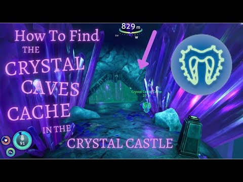 How To Find The CRYSTAL CAVES CACHE (Updated Video Link In Description) || Subnautica Below Zero