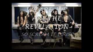 revelation  -  black veil brides full (lyrics + pictures)