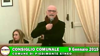 preview picture of video '09-01-2014 - Consiglio Comunale a Piedimonte Etneo'