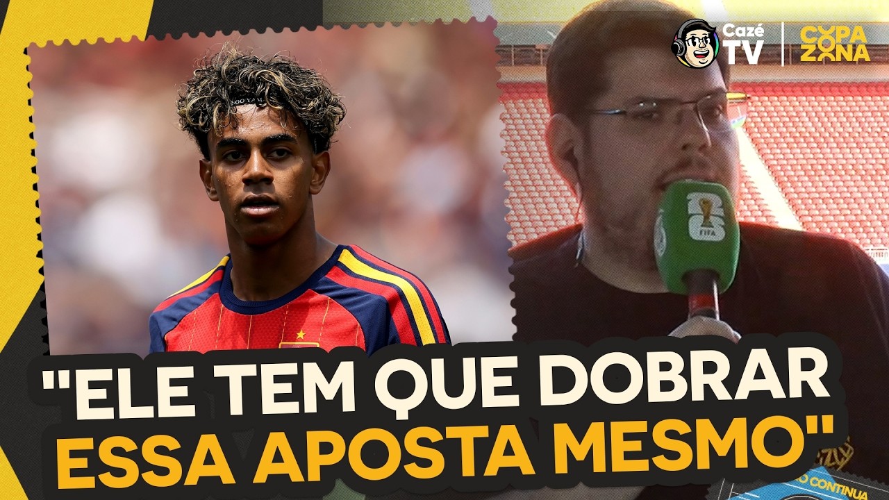 YAMAL NÃO TEM MEDO DA FRANÇA! A JOIA ESPANHOLA FALA SOBRE O DUELO DA SEMIFINAL | COPAZONA
