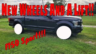 Installing A Lift And Wheels On A 2019 F150 #f150 #fuelwheels