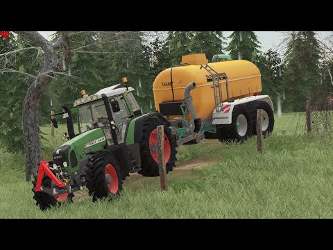 LS19 | Hackschnitzel holen und beim LU Gülle fahren | Ellerbach #6