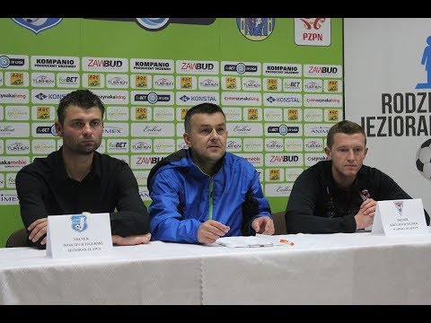Konferencja prasowa po meczu forBET IV ligi  Jeziorak Iława - Warmia Olsztyn 7:0 (5:0), 28.09.2019
