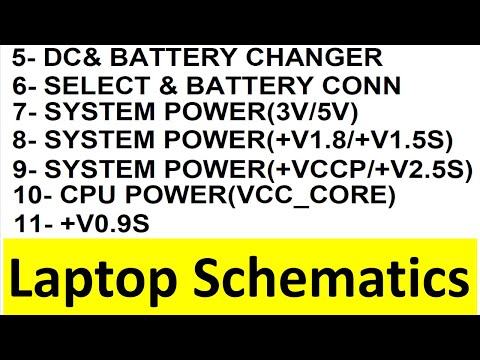 Learn how track Laptop motherboard voltage laptop schematics reading