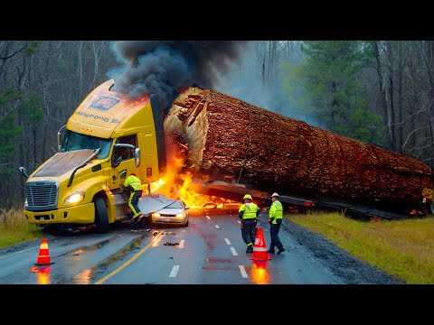 Dangerous Idiots Truck & Heavy Equipment Fails Compilation | Extreme Truck Idiots at Work #5