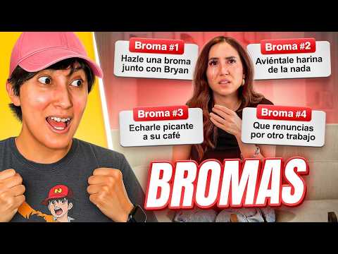 24 horas de bromas de mis seguidores. VENGANZA | Carolina Díaz