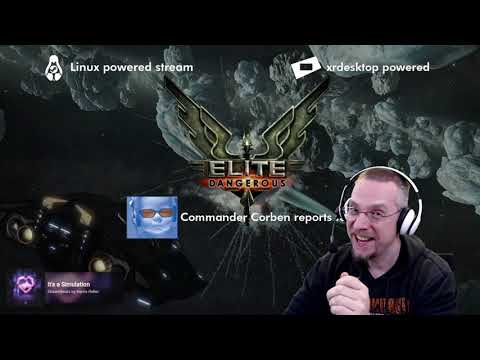 Elite: Dangerous - Let's not think about that missing email [Linux xrdesktop VR HOTAS]