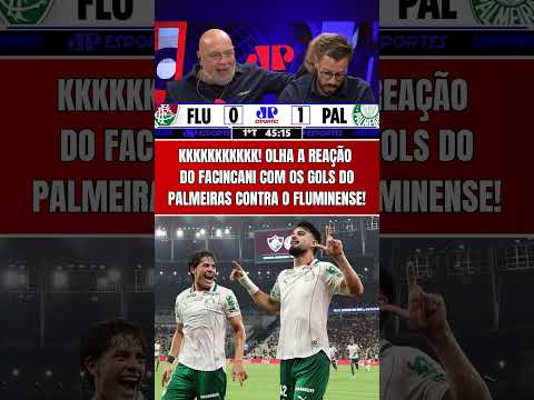KKKKKKK! OLHA A REAÇÃO DO FACINCANI COM A VITÓRIA DO PALMEIRAS CONTRA O FLUMINENSE NA LIBERTADORES!